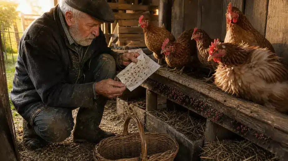 Les poules de Bernard pondaient 5 œufs par jour, puis plus rien : ce n’était ni le froid ni un renard, mais un détail dans le poulailler