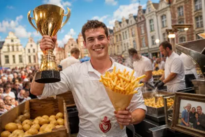 Logan Poirson, friturier vendéen, décroche un trophée à Arras : son grand-père lui avait lancé un défi