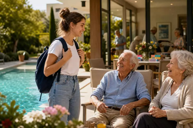 Louna, 18 ans, ne paie pas un euro de loyer : voici ce qu’elle donne en échange dans cette résidence seniors