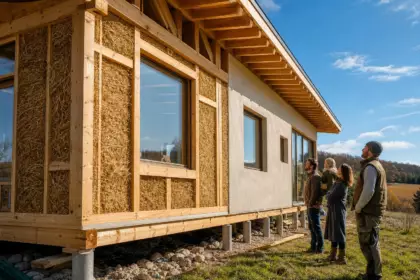 Maison en paille : ce matériau ancien revient en force dans la construction, voici pourquoi