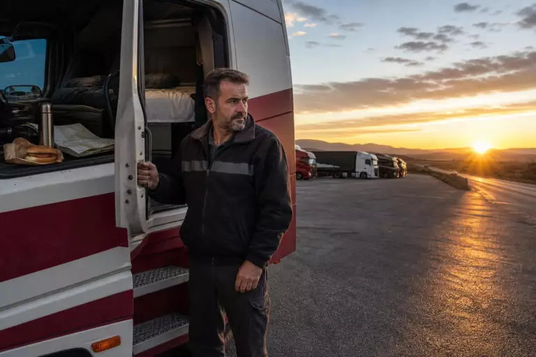 Marc, 42 ans, chauffeur routier en Espagne : « Entre 3 000 et 4 000 euros par mois, mais personne ne vous donne rien »