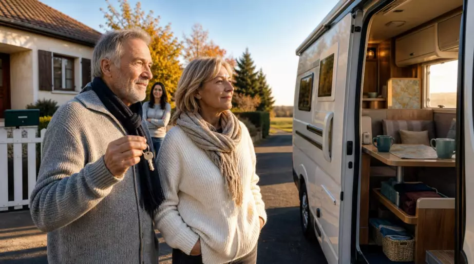 Marc et Véronique ont vendu leur maison pour vivre toute l’année dans un camping-car, une décision que leurs proches avaient d’abord du mal à comprendre