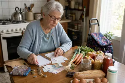 Martine, 72 ans, vit avec 980 euros par mois : son carnet à spirale lui fait économiser sur chaque course
