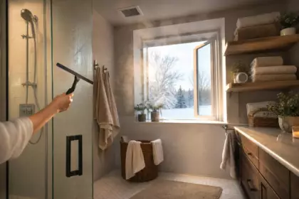Moisissures dans la salle de bains : les gestes quotidiens qui empêchent leur retour tout l’hiver