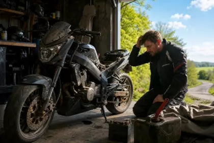 Moto hivernée au garage : les 4 erreurs qui transforment le redémarrage du printemps en facture salée