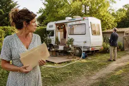 Nadine aménage un vieux camping-car en chambre d’amis au fond du jardin : l’été suivant, un courrier de la mairie change tout
