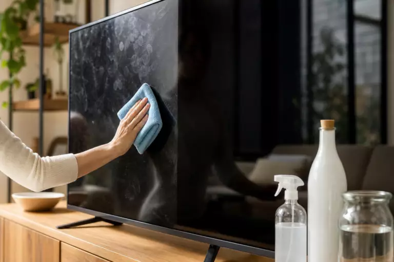 Ni désinfectant ni détergent : votre écran de télévision sera comme neuf avec cet ingrédient