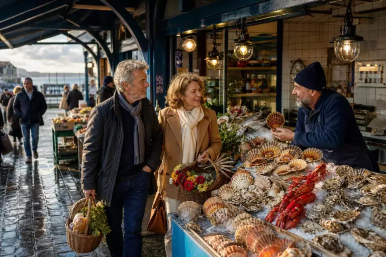Ni le Portugal ni l’Espagne : les retraités français se ruent désormais sur cette station balnéaire normande, réputée pour son marché élu plus beau de France