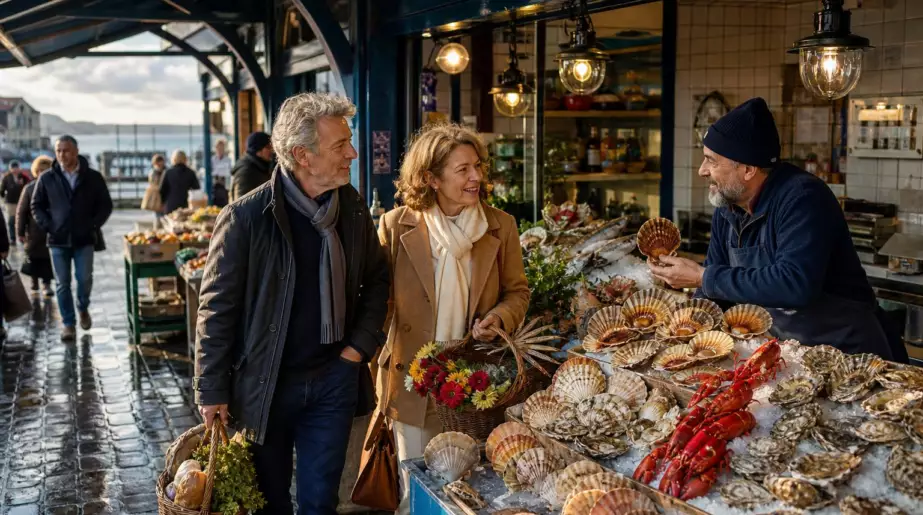 Ni le Portugal ni l’Espagne : les retraités français se ruent désormais sur cette station balnéaire normande, réputée pour son marché élu plus beau de France