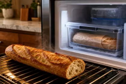 Ni sachet plastique ni papier alu : l’astuce toute simple pour congeler le pain et le retrouver croustillant des semaines plus tard