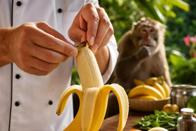 Ouvrir une banane par le « mauvais » bout : pourquoi les singes et les chefs le font