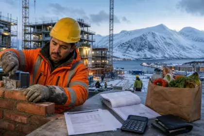 Pablo, maçon installé dans le Grand Nord depuis sept ans : son métier ne donne pas automatiquement accès aux 6 200 euros