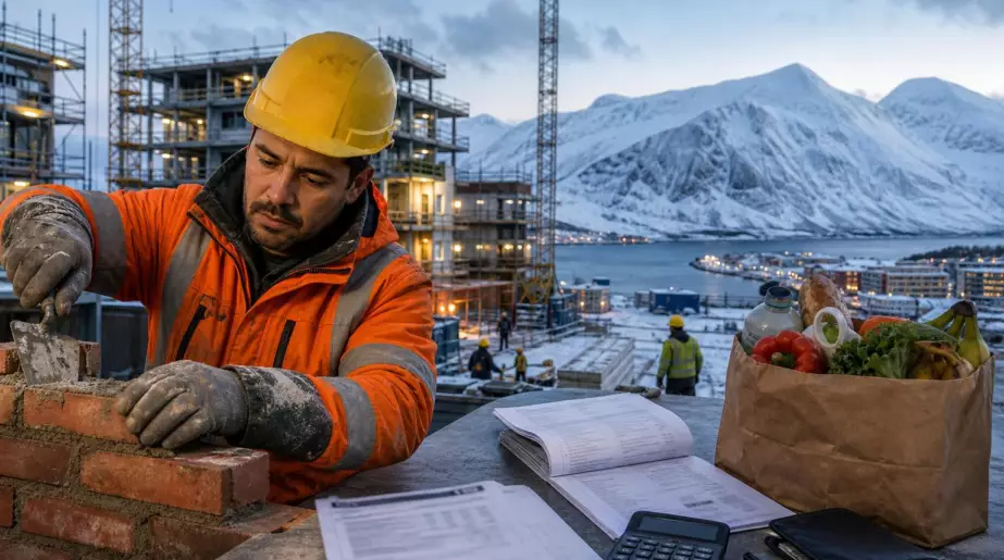 Pablo, maçon installé dans le Grand Nord depuis sept ans : son métier ne donne pas automatiquement accès aux 6 200 euros
