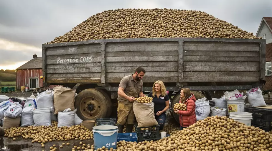 Pas-de-Calais : au lieu de les jeter, un agriculteur offre gratuitement ses pommes de terre invendues