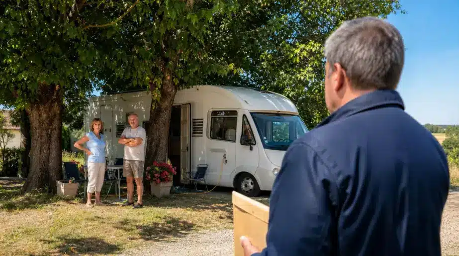 Patrick et Isabelle garent leur camping-car sur le terrain familial chaque été : au bout de neuf ans, la mairie leur oppose une règle qu’ils ignoraient