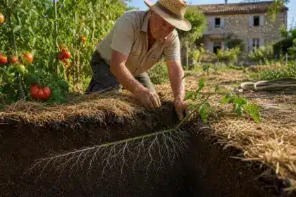 Pierre, 73 ans, n’arrose plus jamais ses tomates après juin : sa technique héritée de son père repose sur un seul geste à la plantation