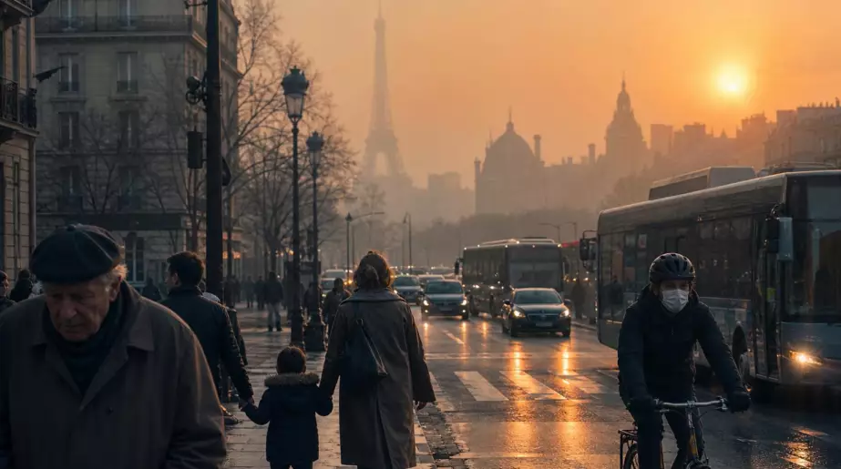 Pollution de l’air : une alerte orange déclenchée sur sept villes demain