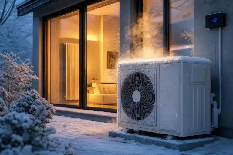 Pompe à chaleur par grand froid : la température à partir de laquelle elle perd son efficacité