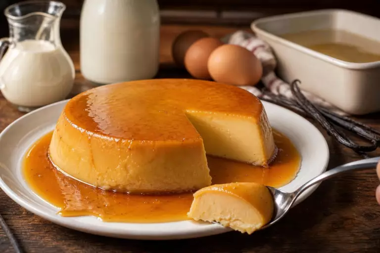 Pour un entremets aux œufs plus fondant, n’ajoutez pas davantage de lait : ces 100 ml changent la texture