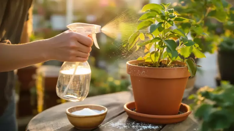 Pourquoi glisser du bicarbonate de soude dans vos pots de fleurs est une excellente idée, et ce que cela change vraiment pour vos plantes