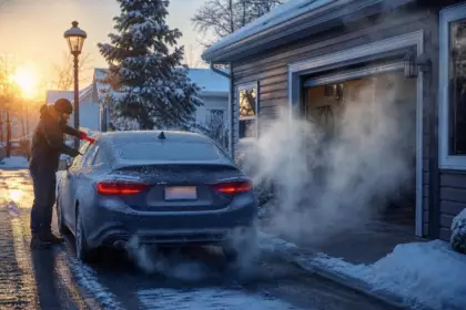 Pourquoi il ne faut jamais faire tourner le moteur à l’arrêt pour le réchauffer en hiver