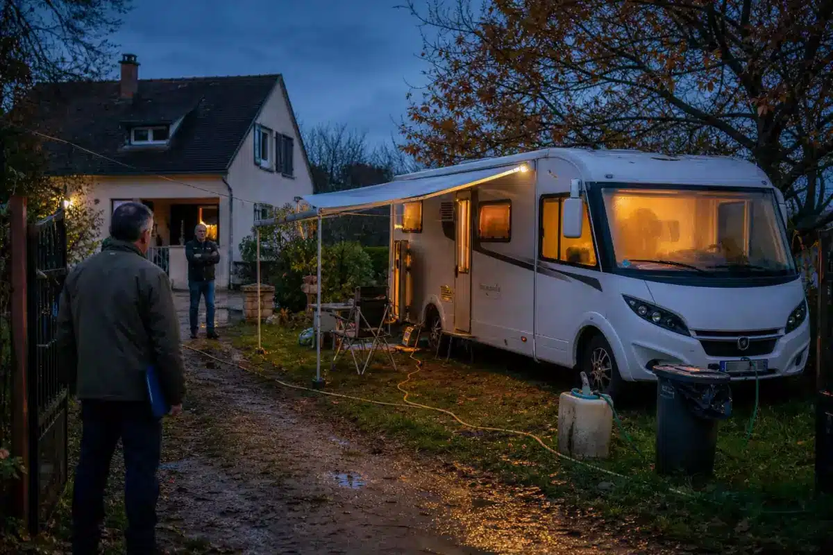 Pourquoi il ne faut jamais utiliser son camping-car comme logement principal sur son terrain, même quelques mois par an