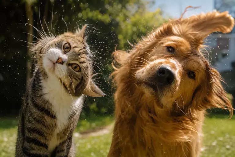 Pourquoi les chats et les chiens secouent-ils la tête ? La réponse des scientifiques