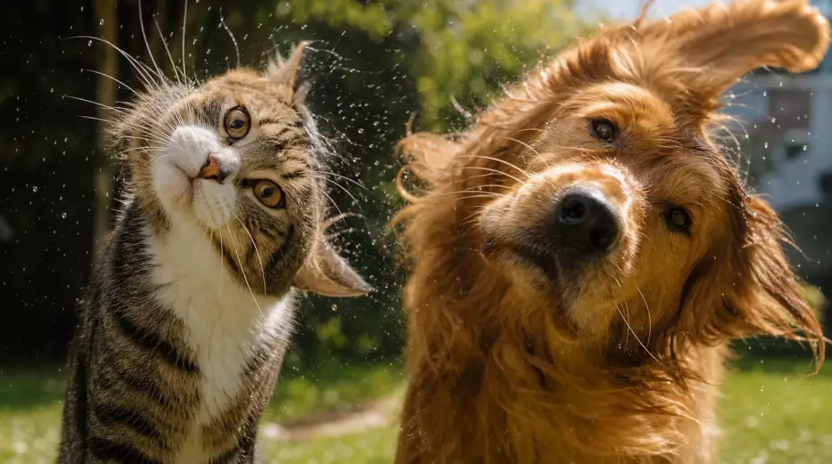 Pourquoi les chats et les chiens secouent-ils la tête ? La réponse des scientifiques