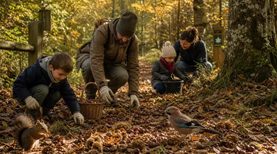 Ramasser des châtaignes en forêt : où a-t-on le droit de cueillir et quelles quantités sont tolérées