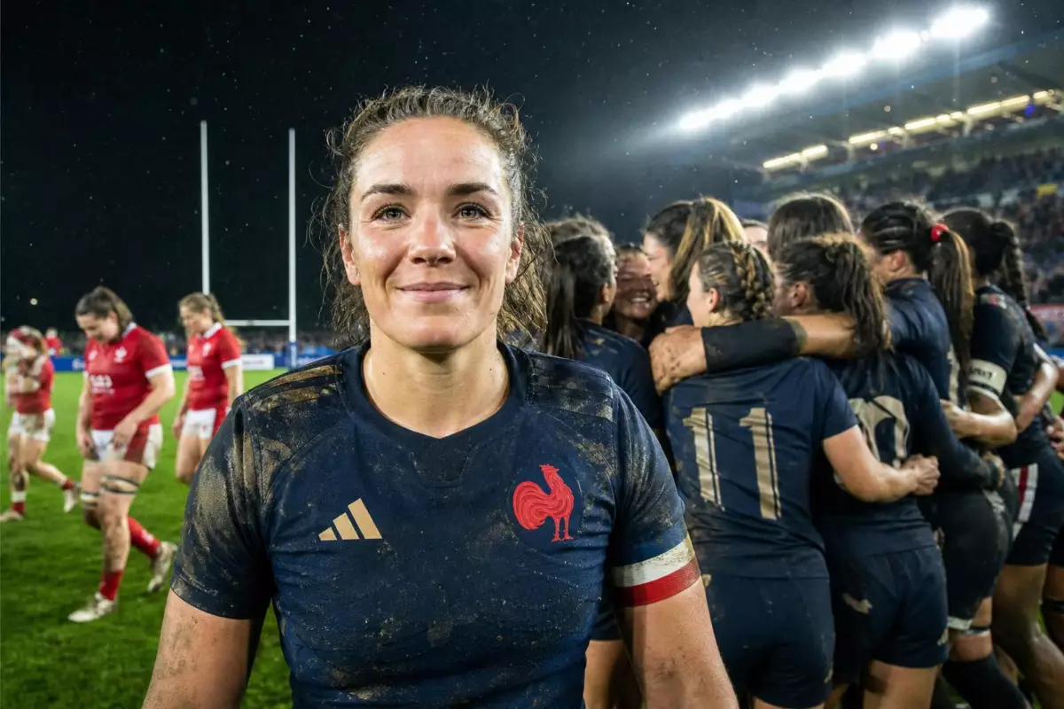 Rugby : « On a fait un match complet », la réaction de la capitaine des Bleues Pauline Bourdon Sansus après la victoire face au Canada en WXV