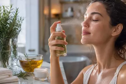 Se laver le visage à l’eau de romarin : les bienfaits méconnus et la recette à préparer en quelques minutes