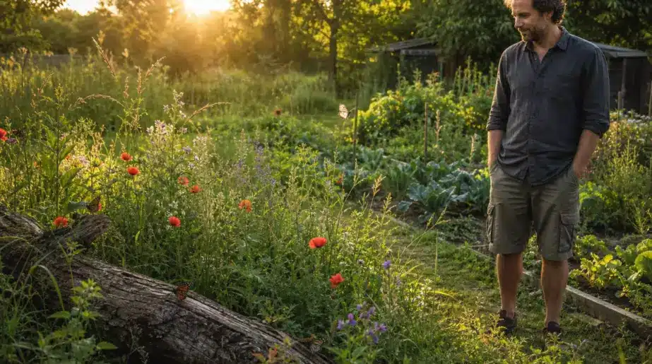 Selon la psychologie, les personnes qui laissent pousser un coin de jardin en friche ont souvent une grande tolérance à l’imprévu