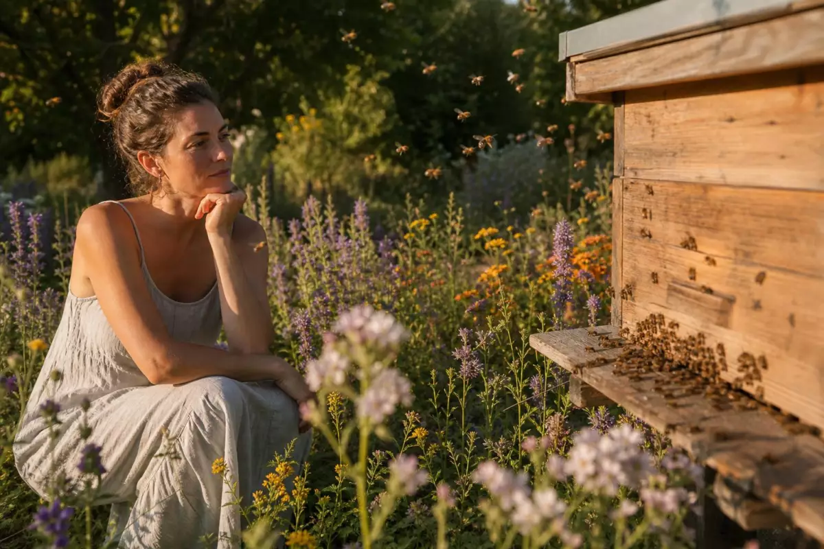 Selon la psychologie, les personnes qui regardent longuement une ruche ou un documentaire sur les abeilles ont souvent une patience rare