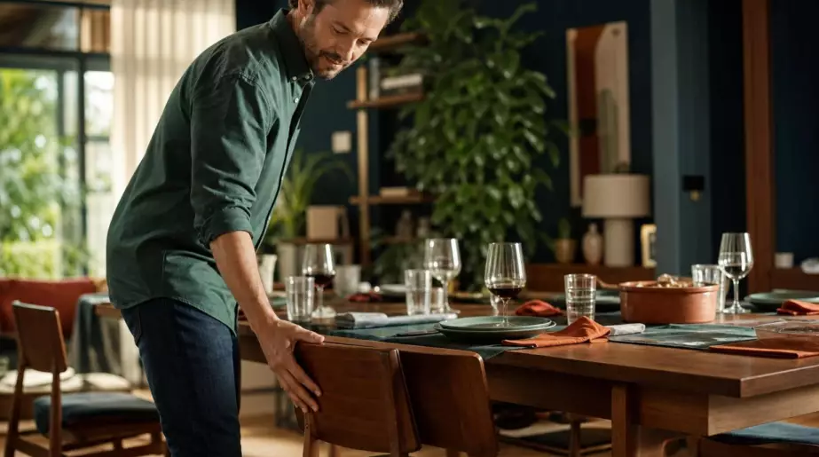 Selon les psychologues, les personnes qui replacent toujours leur chaise contre la table partagent un trait de caractère précis