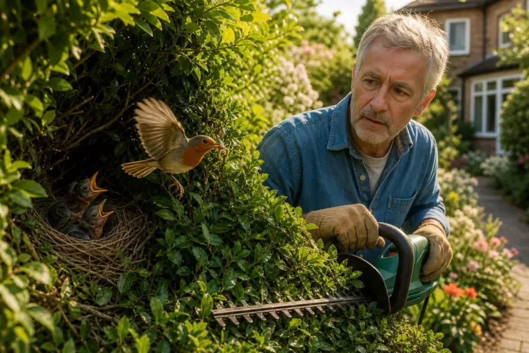 Si vous avez plus de 45 ans, arrêtez immédiatement de tailler vos haies en pleine saison de nidification