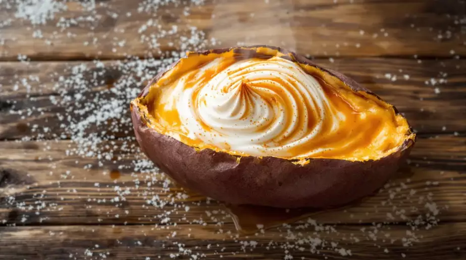 Sous la croûte caramélisée : la patate douce entière à la japonaise, l’envoûtante crème brûlée de l’hiver