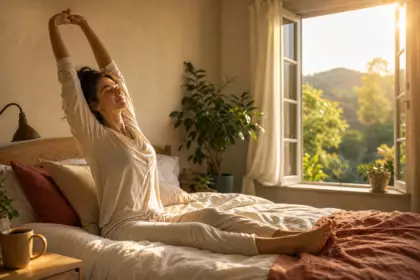 Stretching au réveil : 5 mouvements doux de quelques minutes pour commencer la journée plus détendu