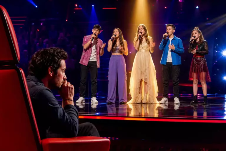 The Voice Kids 2026 : cinq talents de 13 et 14 ans s’attaquent à « Chanter » de Florent Pagny, un seul restera chez Patrick Fiori