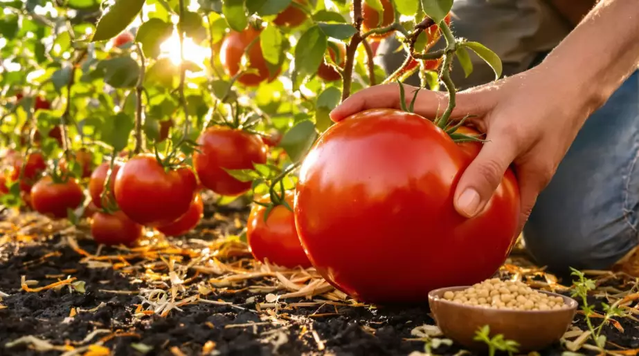 Tomates plus grosses et plus savoureuses : ajoutez 3 cuillères de ce produit à l’eau pour comprendre pourquoi
