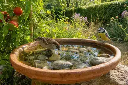 Trois galets gris dans une coupelle d’eau : le geste de nos grands-parents que les jardiniers redécouvrent en 2026