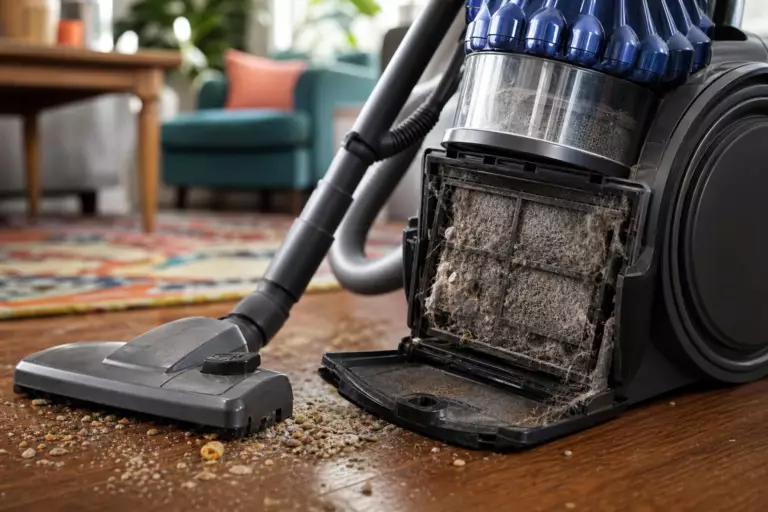 Un aspirateur qui aspire mal : le filtre oublié que personne ne change