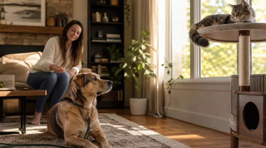 Un chien et un chat sous le même toit : ce que les vétérinaires conseillent pour qu’ils s’entendent vraiment