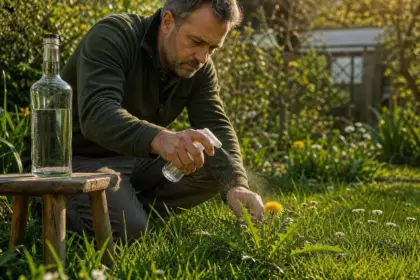 Un expert explique pourquoi la vodka peut venir à bout des mauvaises herbes de votre pelouse