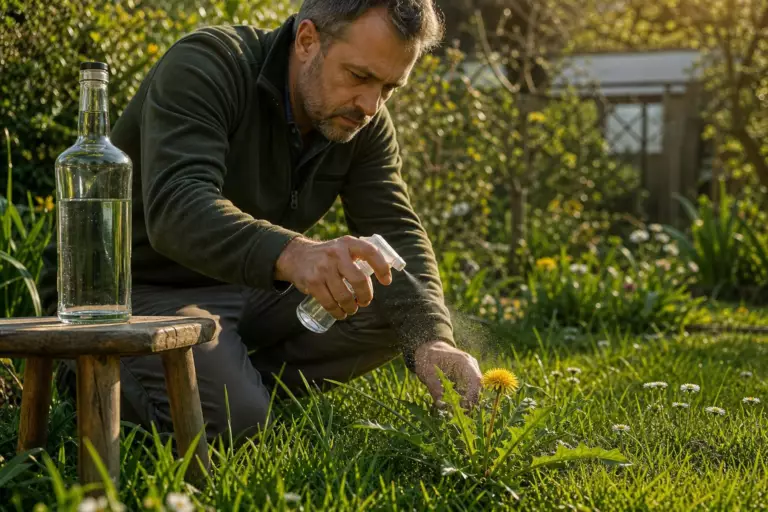 Un expert explique pourquoi la vodka peut venir à bout des mauvaises herbes de votre pelouse