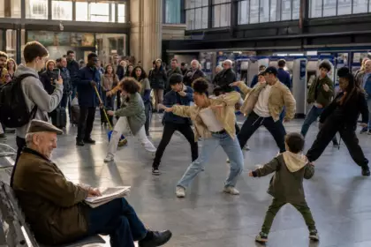 Un groupe de danseurs se produit dans un lieu inattendu et crée un phénomène viral : « Une histoire difficile à croire »