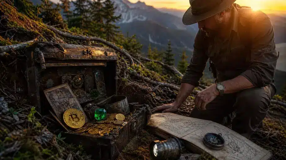 Un investisseur crypto enterre des coffres au trésor d’une valeur de 2 millions de dollars et met le monde entier au défi de les trouver