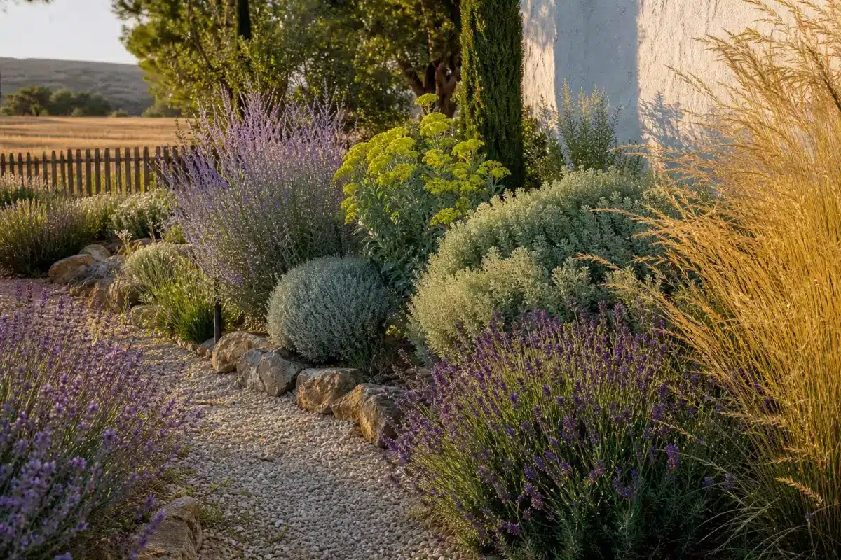 Un jardin sans arrosage l’été : le paysagiste qui a conçu 300 jardins secs livre les 5 plantes qu’il met partout