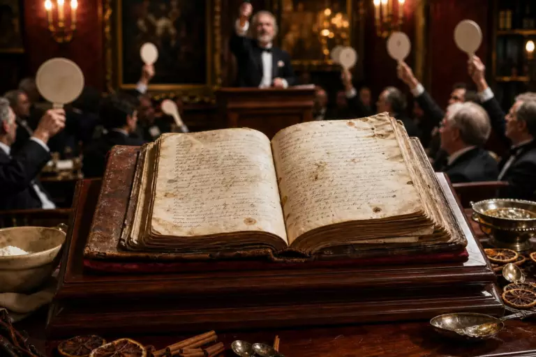 Un livre de recettes oublié se vend pour des millions aux enchères : « Une histoire difficile à croire »