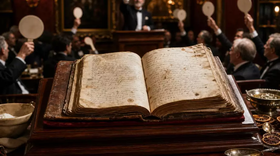 Un livre de recettes oublié se vend pour des millions aux enchères : « Une histoire difficile à croire »