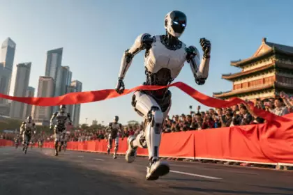 Un robot humanoïde bat le record du monde humain du semi-marathon à Pékin, en 50 minutes et 26 secondes